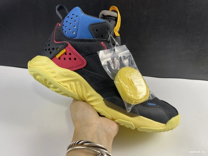 Chep Onekick UNION MID 'OFF DA1951-001 X LA JORDAN NOIR' DELTA 0809